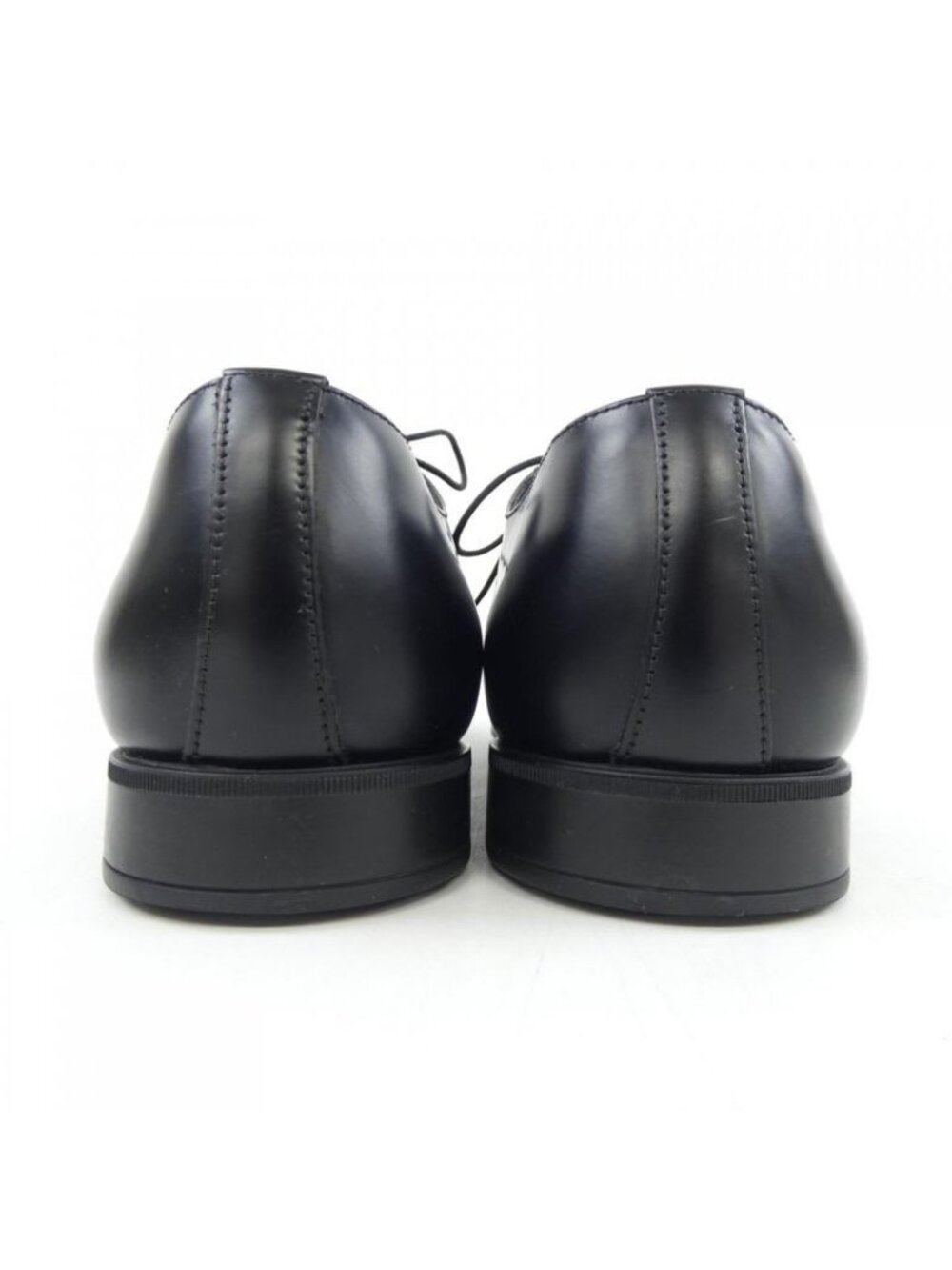 Prada 2 Ee294 Size 7.5 Black Shoes - Picture 6 of 9